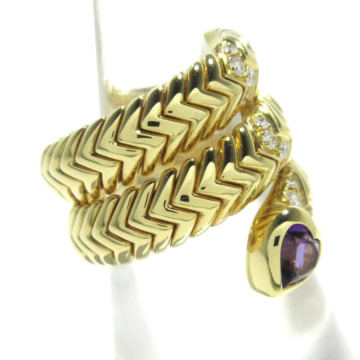 Bvlgari Spiga Diamond Ring