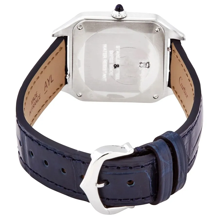 Cartier Santos-Dumont Quartz Silver Dial Ladies Watch WSSA0023