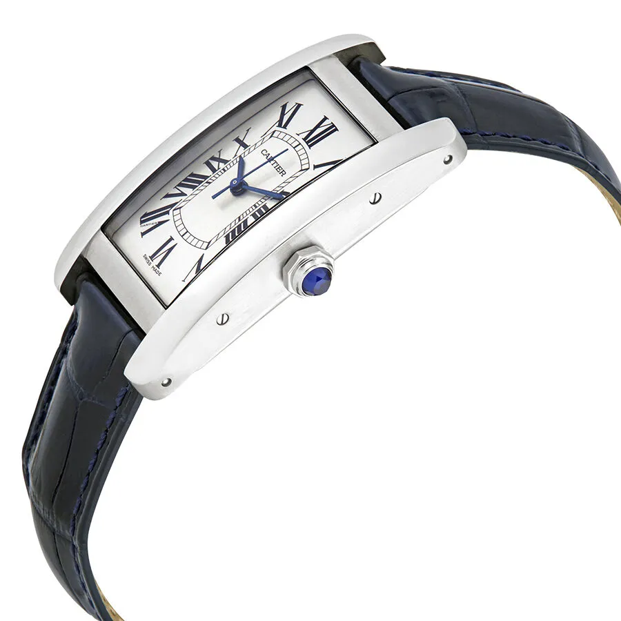 Cartier Tank Americaine Automtic Silver Dial Ladies Watch WSTA0017