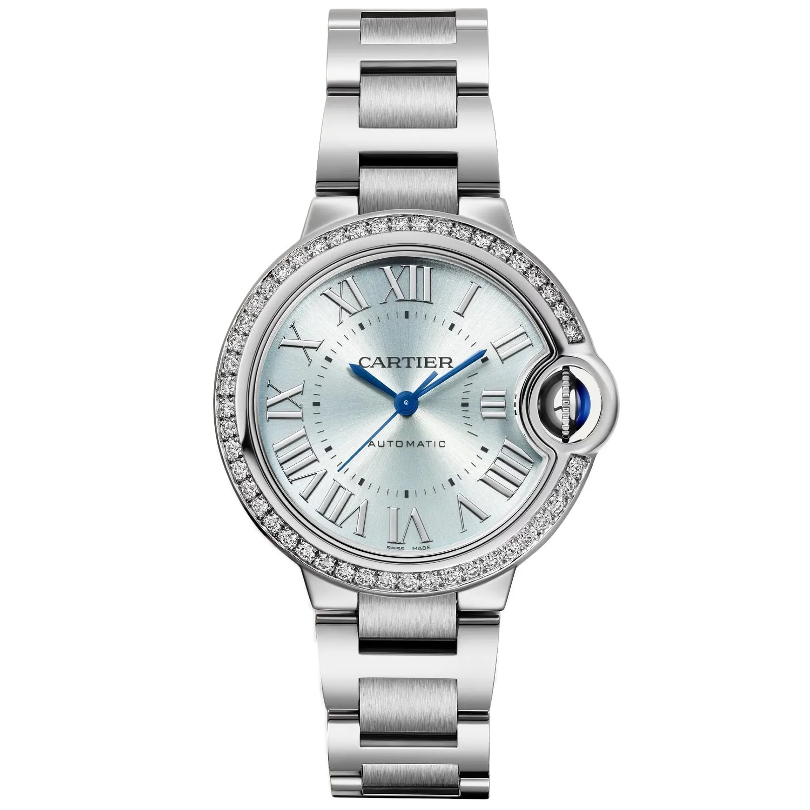 Cartier Women's Ballon Bleu Blue Dial Watch - W4BB0028