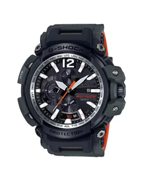 Casio G-Shock Gravity Master Hybrid Wave Cepter - Olive Drab/Orange - Bluetooth