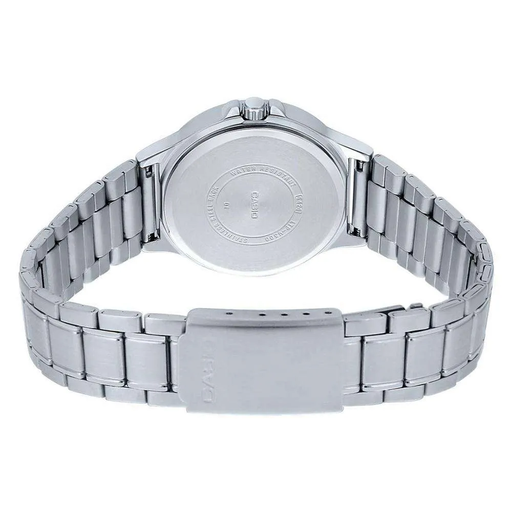 Casio LTP-V300D-9A1 Siver Stainless Watch for Women