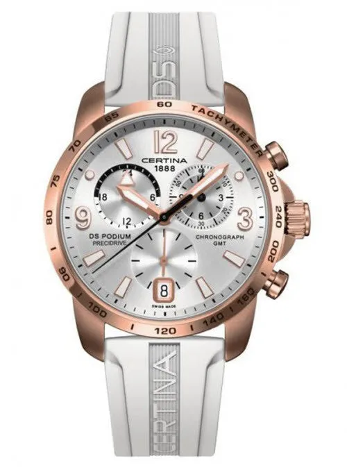 Certina Watch DS Podium Big Size Chrono GMT Aluminium Quartz