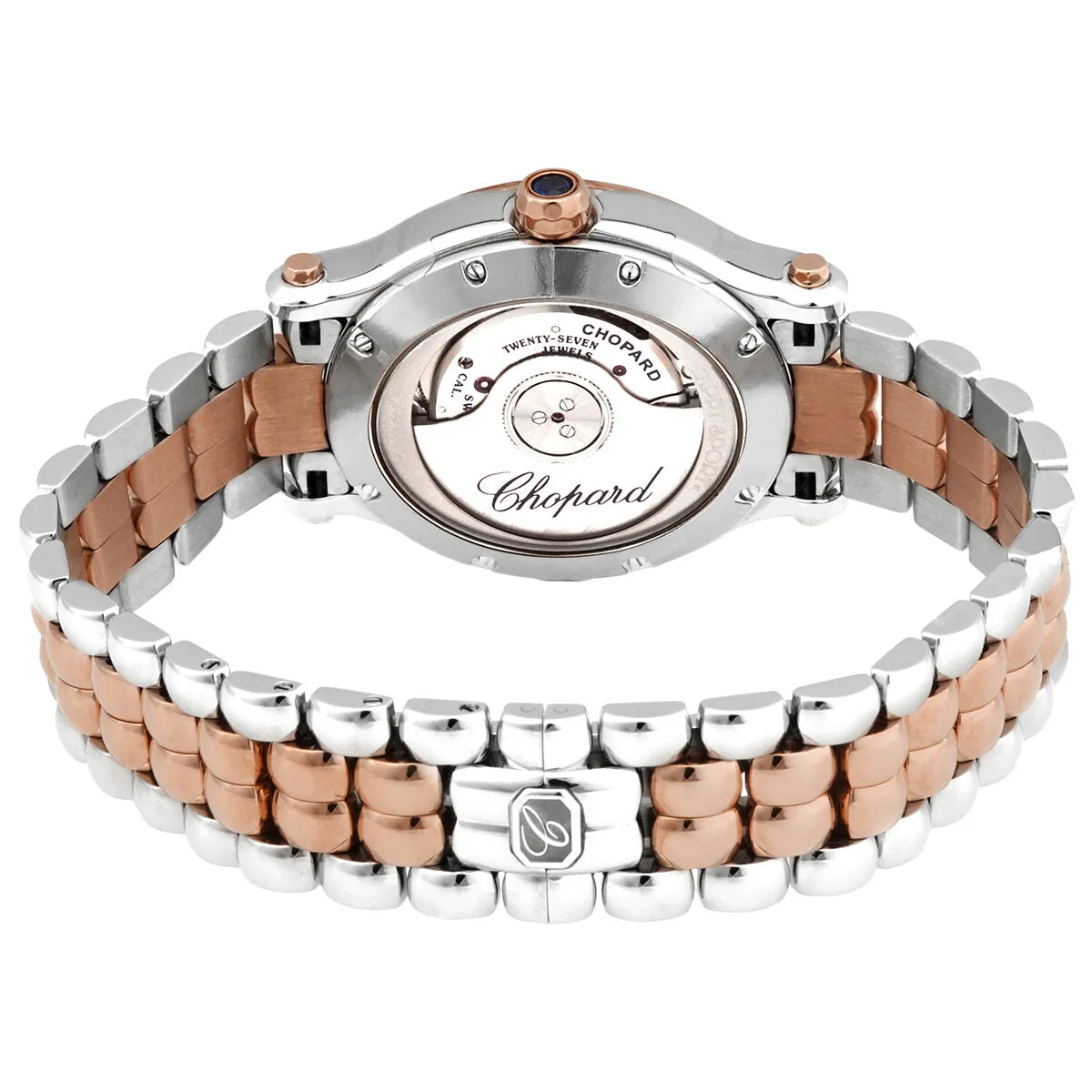 Chopard Happy Sport Automatic Chronometer White Dial Ladies Watch 278602-6002