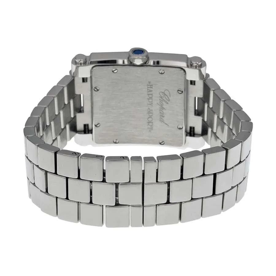 Chopard Happy Sport II White Dial Stainless Steel Ladies Watch 278496-3001
