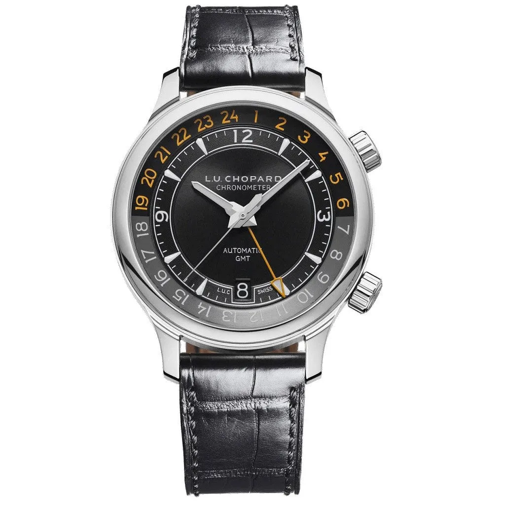 CHOPARD L.U.C Gmt One Stainless Steel Mens Watch 168579-3001