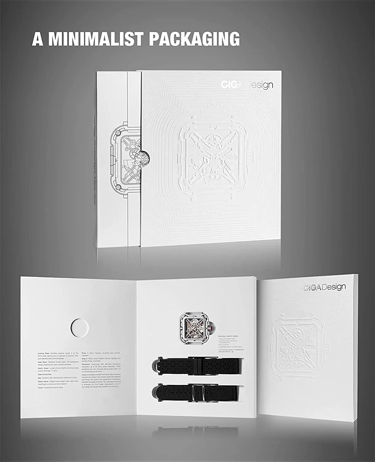 CIGA Design X-Series Stainless Steel Silver Automatic Watch