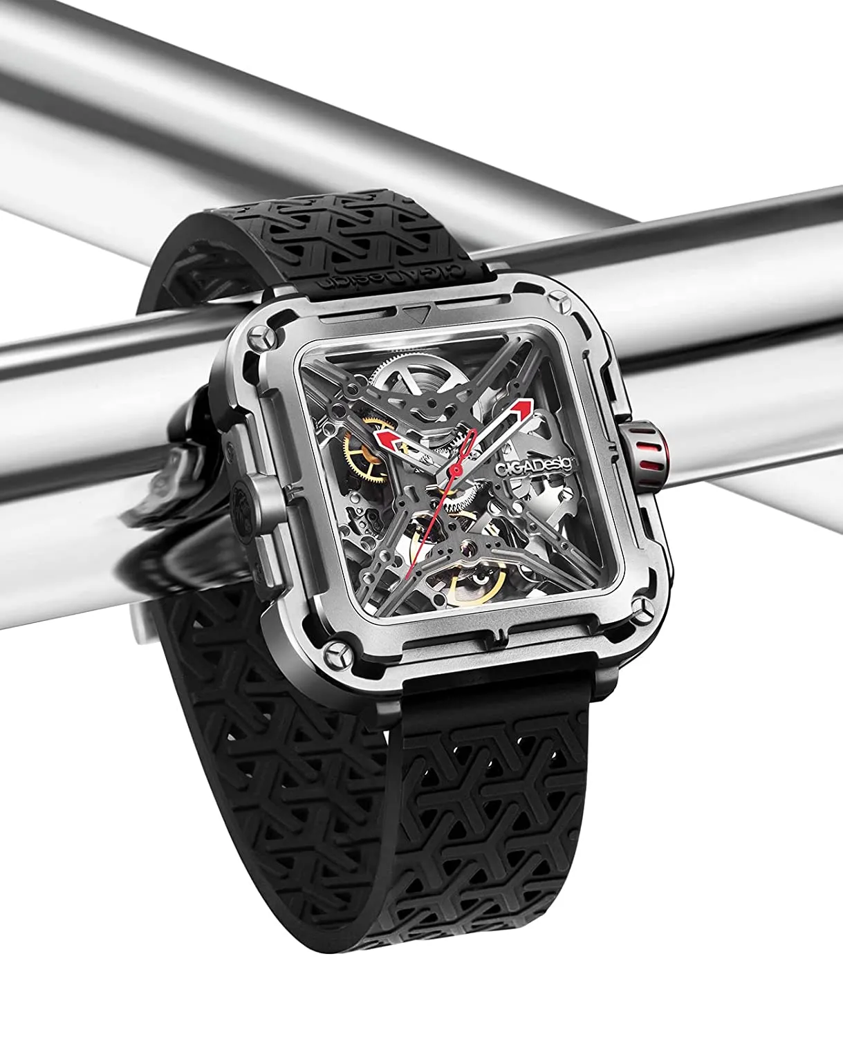 CIGA Design X-Series Stainless Steel Silver Automatic Watch