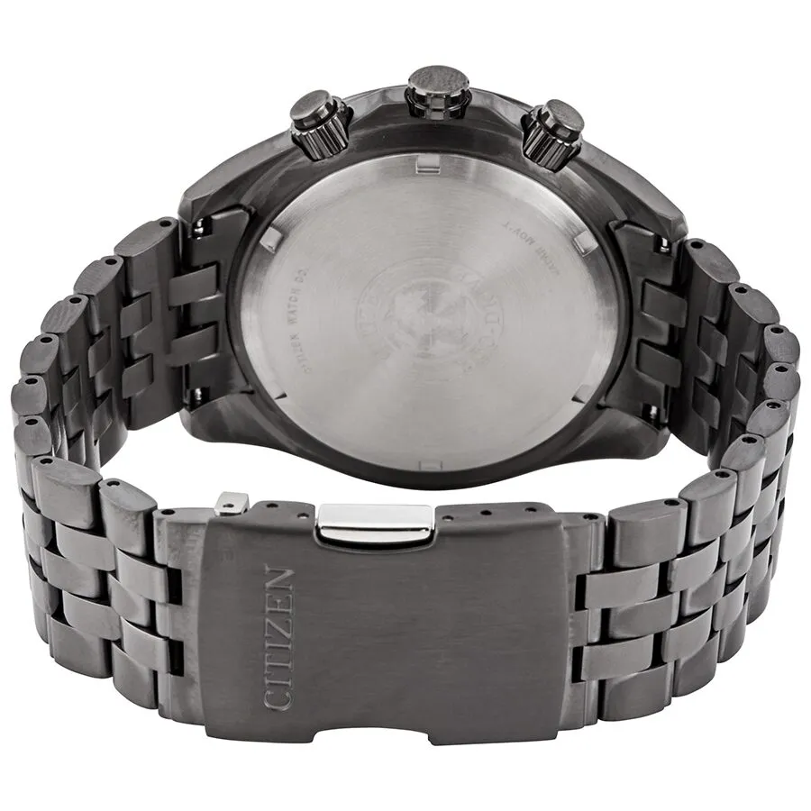 Citizen Brycen Perpetual Chronograph Black Dial Men's Watch BL5567-57E