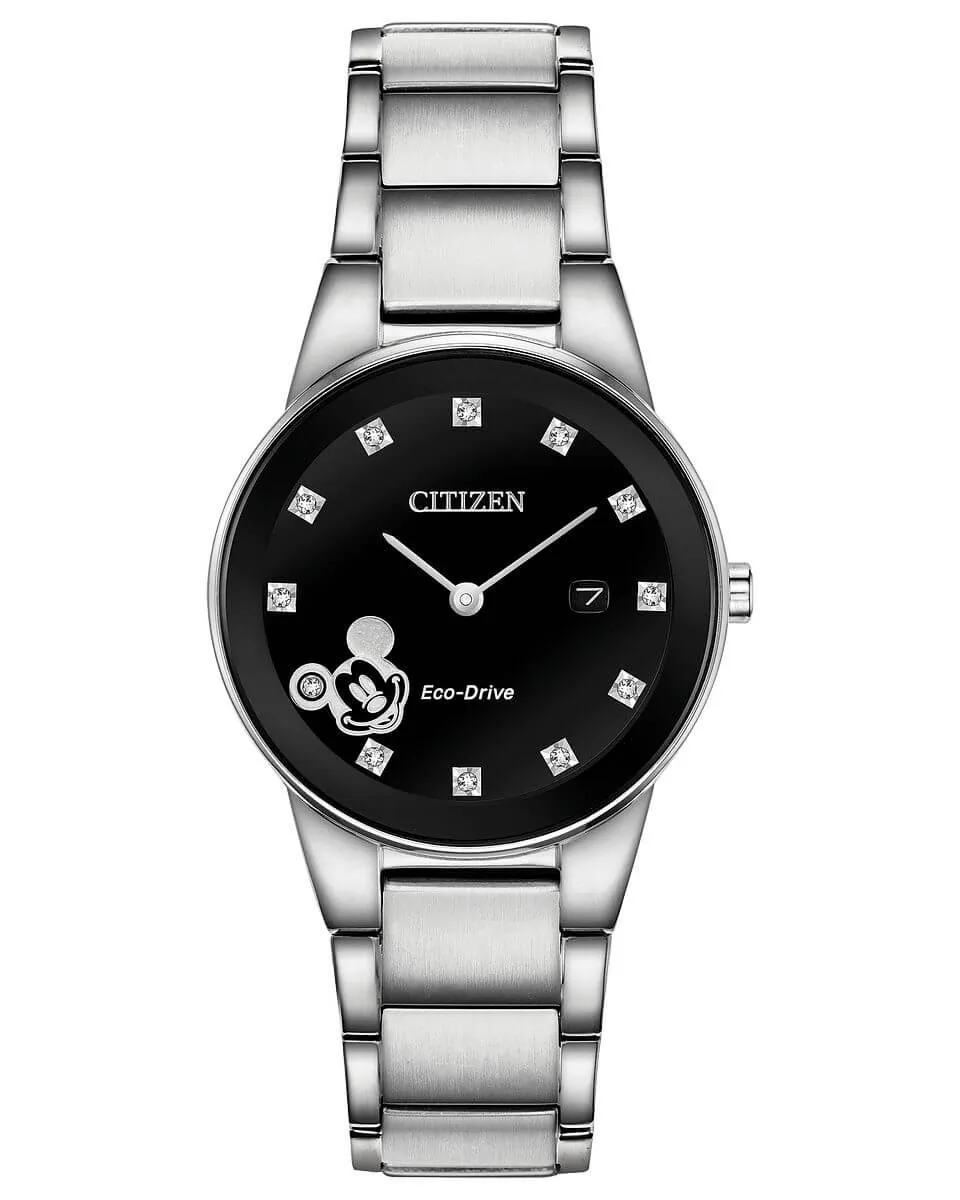 Citizen Mickey Mouse GA1051-58W Ladies 29.5mm Watch MSRP $450