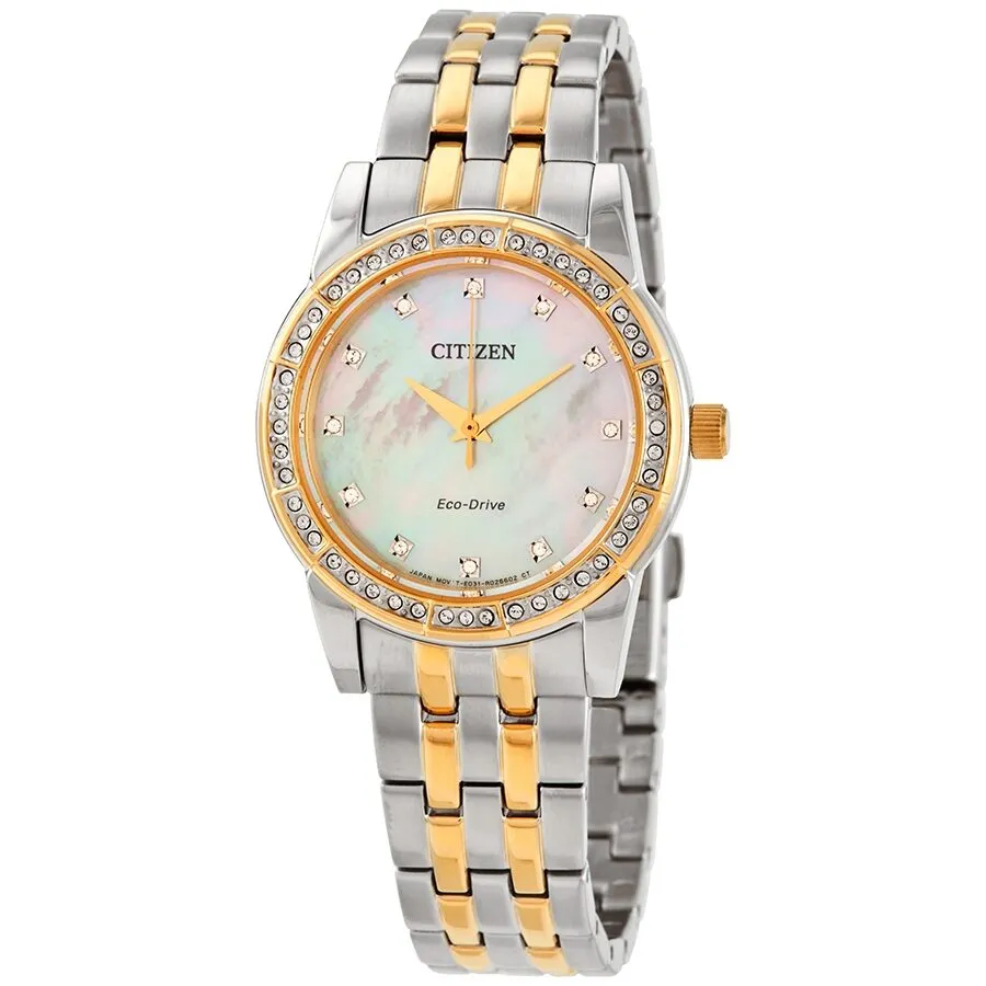 Citizen Silhouette Crystal Eco-Drive Ladies Watch EM0774-51D