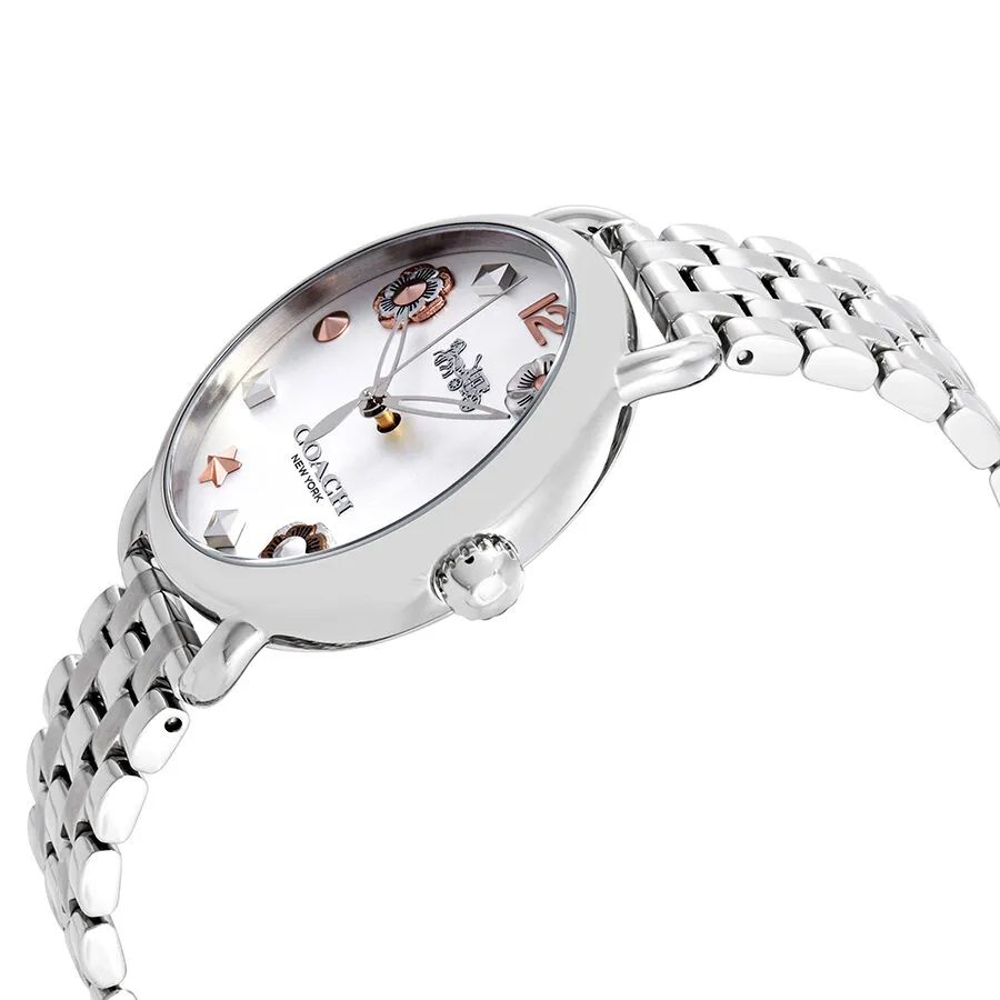 Coach Delancey White Dial Stainless Steel Ladies Watch 14502810