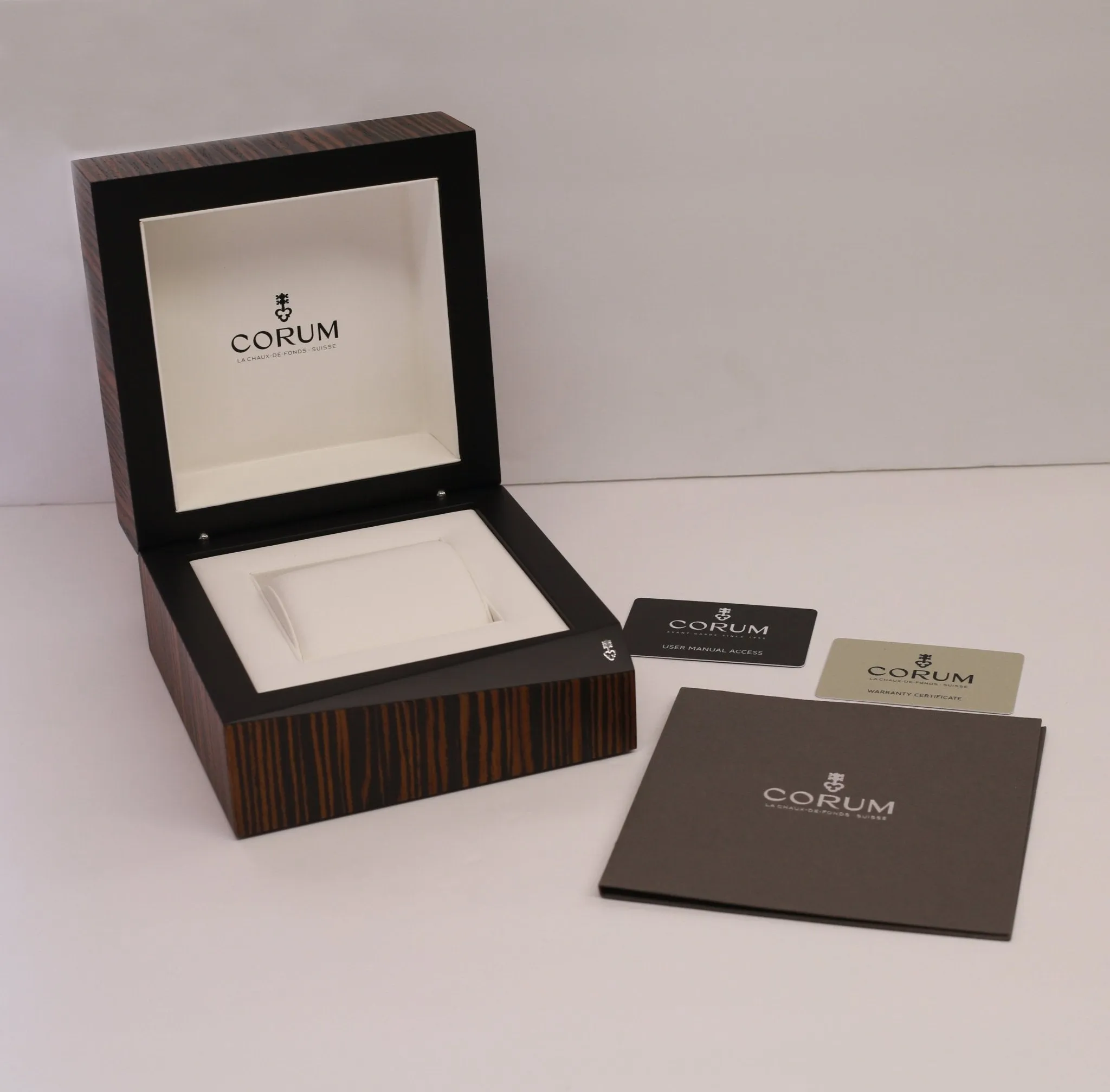 Corum Golden Bridge Round 43 Tourbillon Black DLC Titanium Manual Wind Men's Watch B213/04013