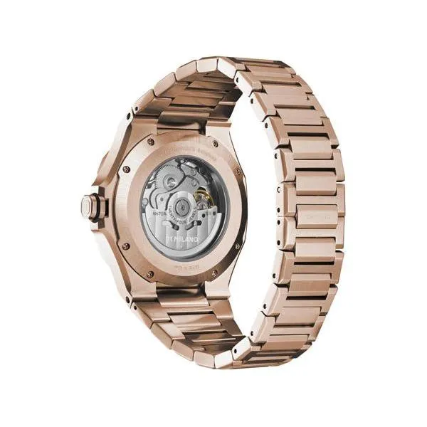 D1 MILANO SKELETON BRACELET Mod. ROSE GOLD - Automatic