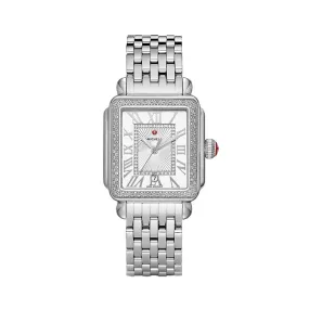 Deco Madison Stainless Steel Diamond Watch