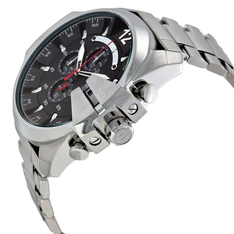 Diesel Chief Chronograph Black Dial Stainless Steel Men's Watch DZ4308