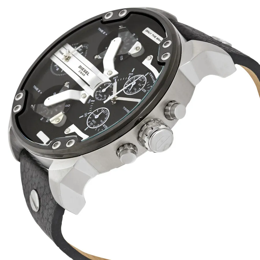 Diesel Mr. Daddy 2.0 Black Dial Men's Chronograph Watch DZ7313