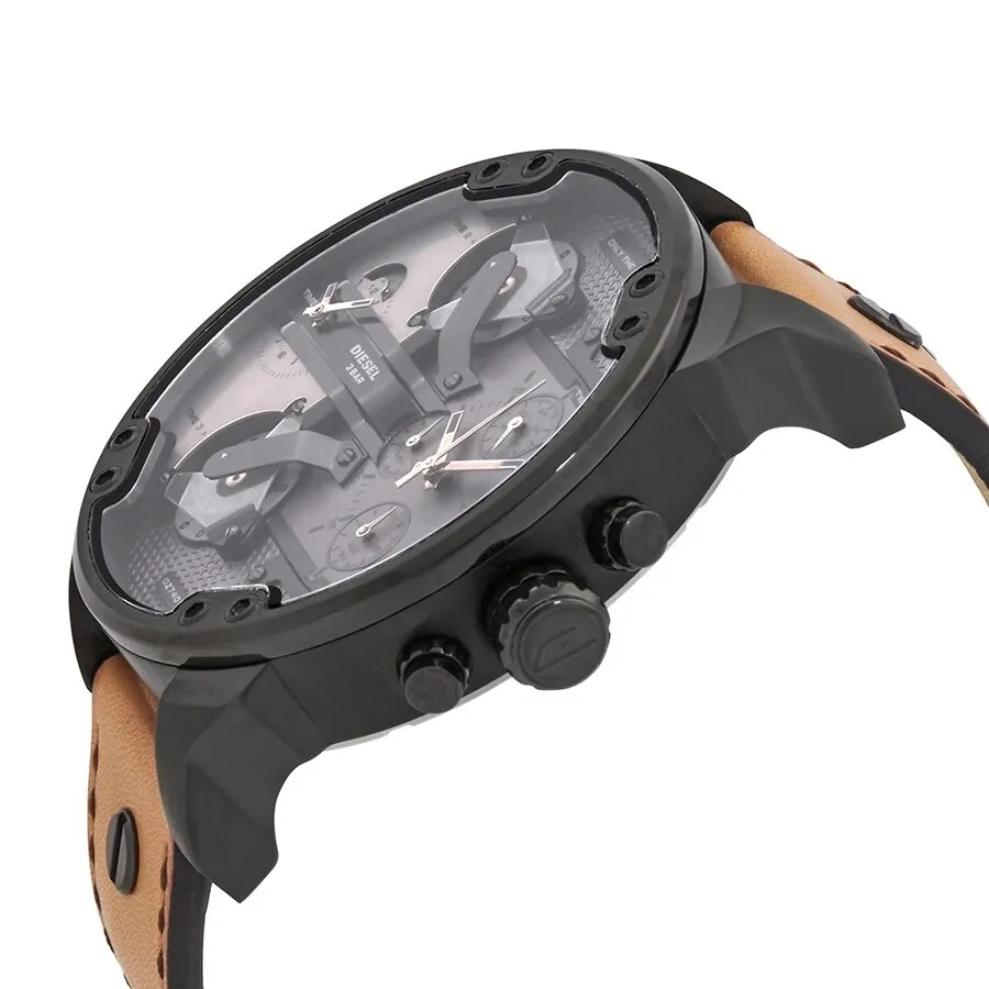 Diesel Mr. Daddy 2.0 Chronograph Quartz Grey Dial Men's Watch DZ7406