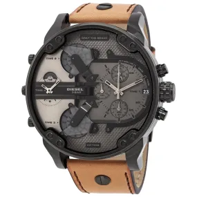 Diesel Mr. Daddy 2.0 Chronograph Quartz Grey Dial Men's Watch DZ7406
