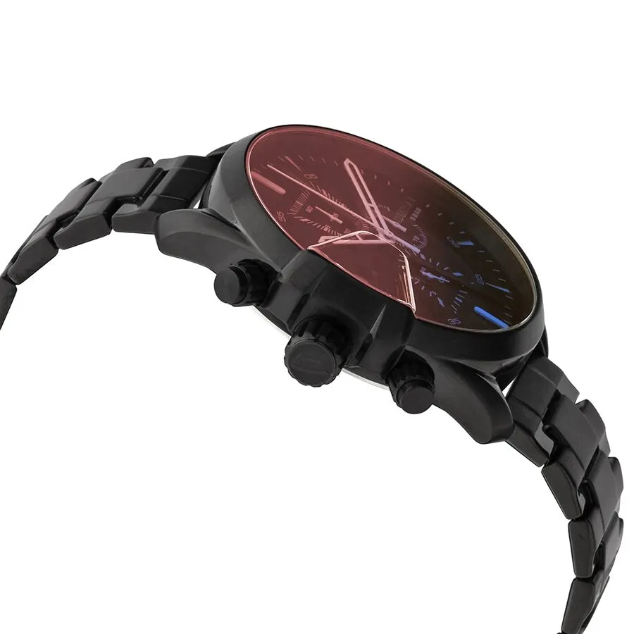 Diesel MS9 Chronograph Quartz Black Iridescent Dial Men's Watch DZ4489