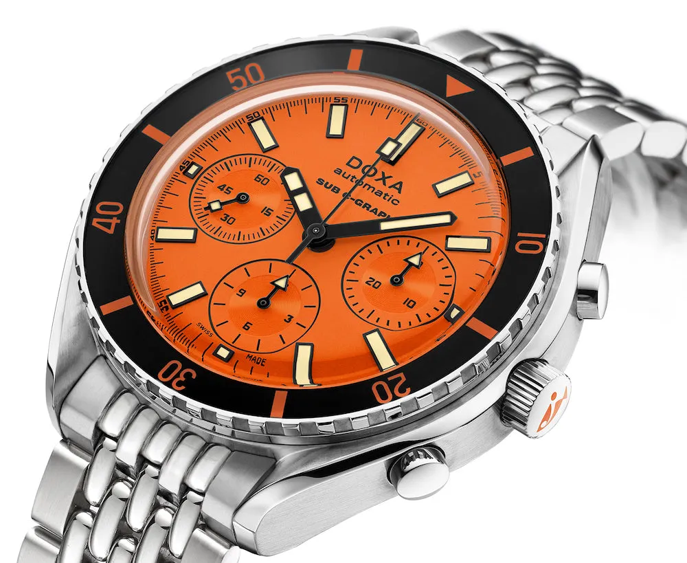 DOX Watch SUB 2 C-Graph ProFSsional Bracelet