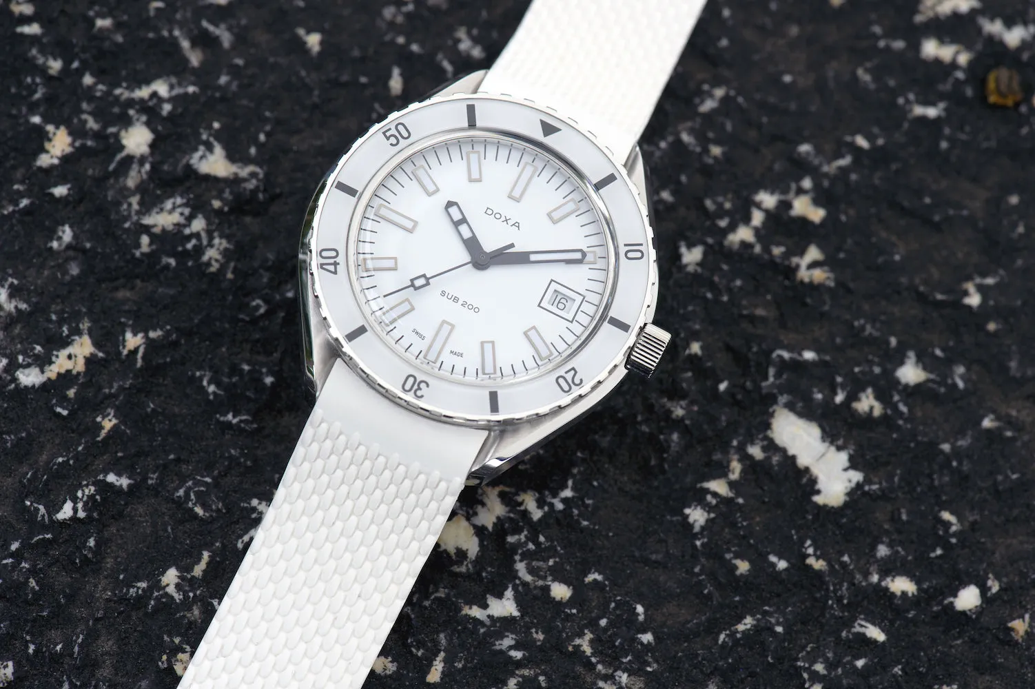 DOX Watch Sub 2 Whitepearl