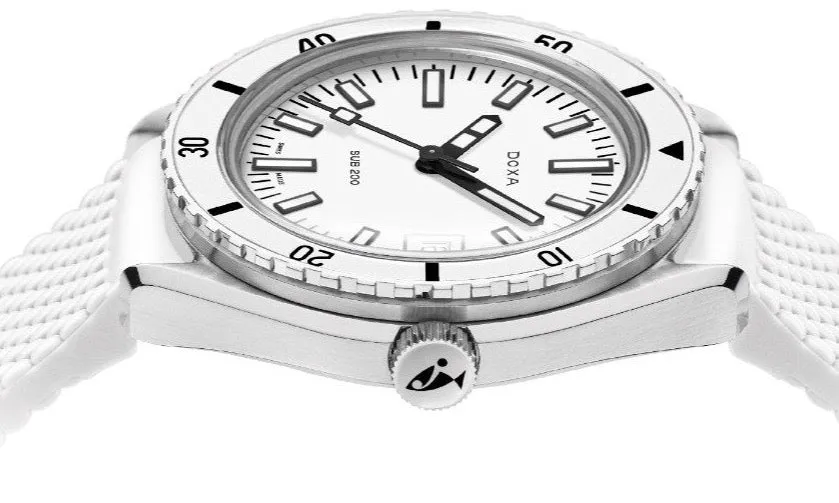 DOX Watch Sub 2 Whitepearl