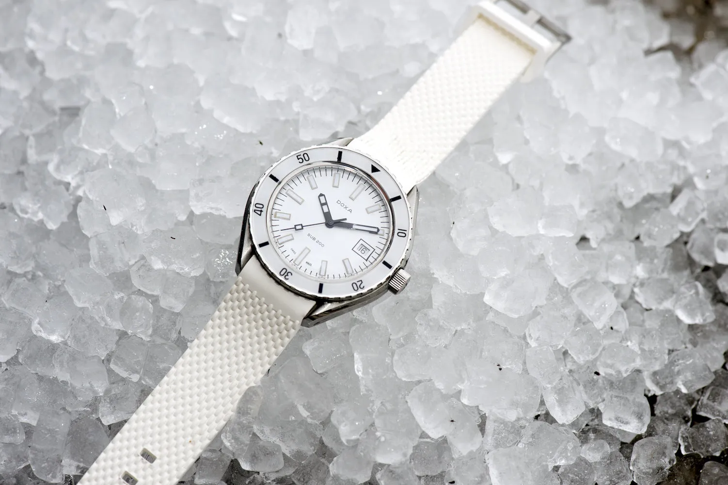 DOX Watch Sub 2 Whitepearl