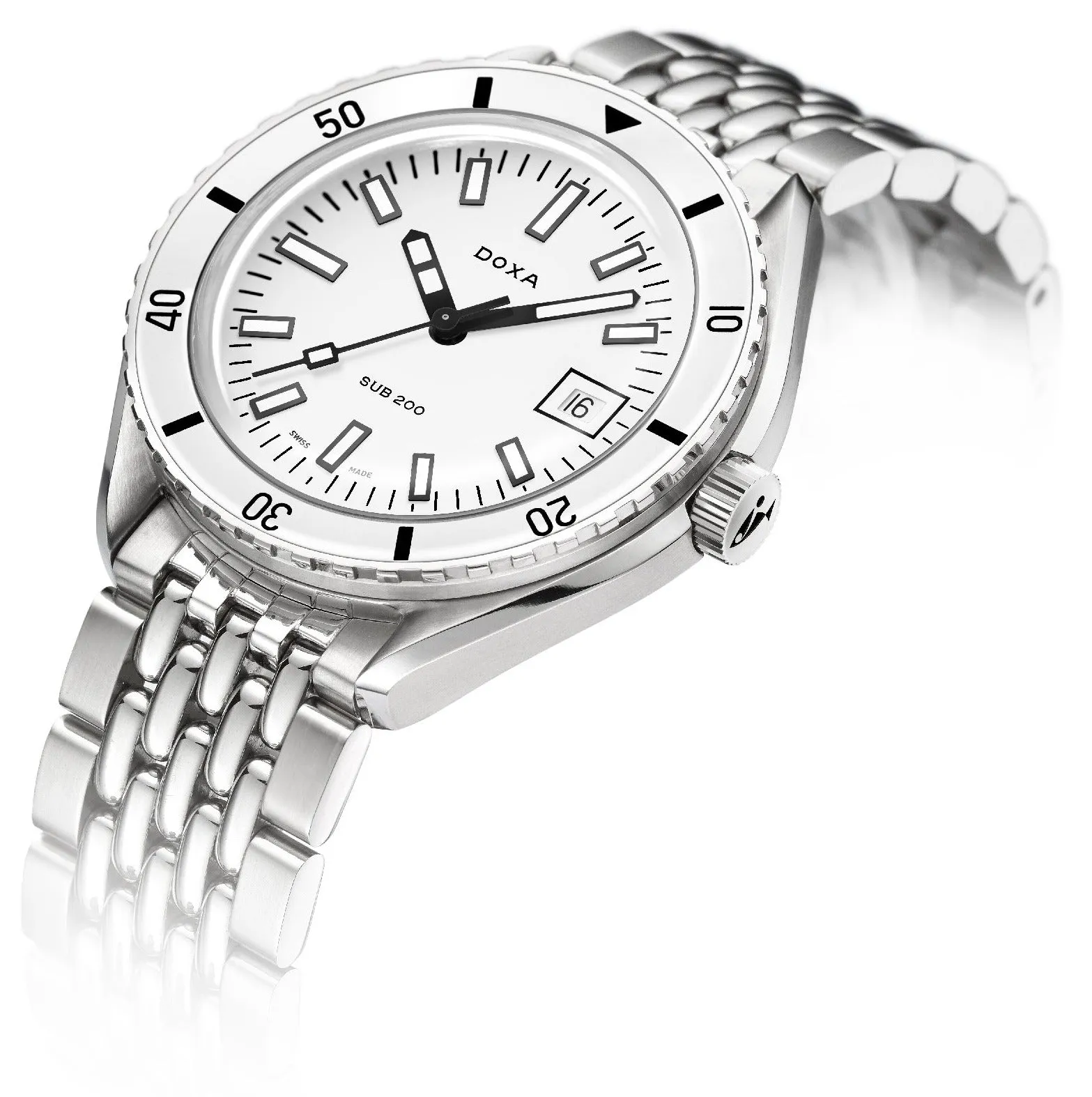 Doxa Sub 200 Whitepearl Bracelet