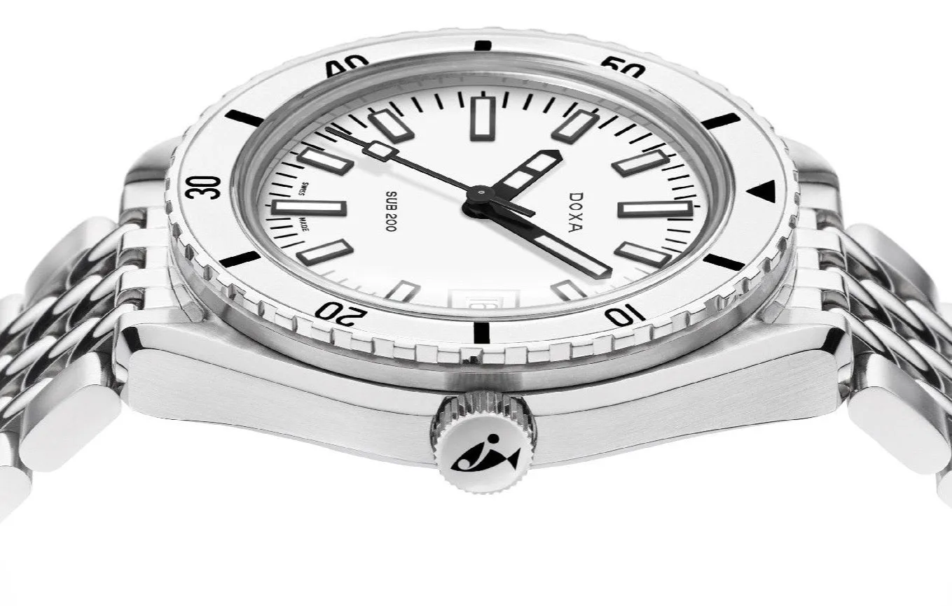 Doxa Sub 200 Whitepearl Bracelet