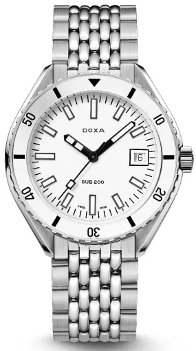 Doxa Sub 200 Whitepearl Bracelet