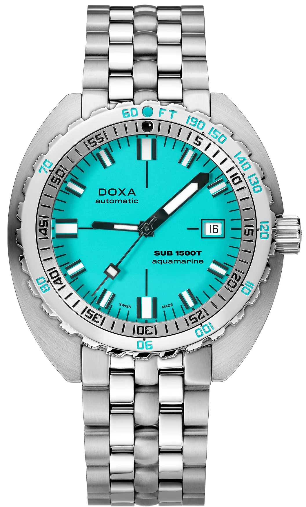 Doxa Watch 1500T Aquamarine Bracelet D