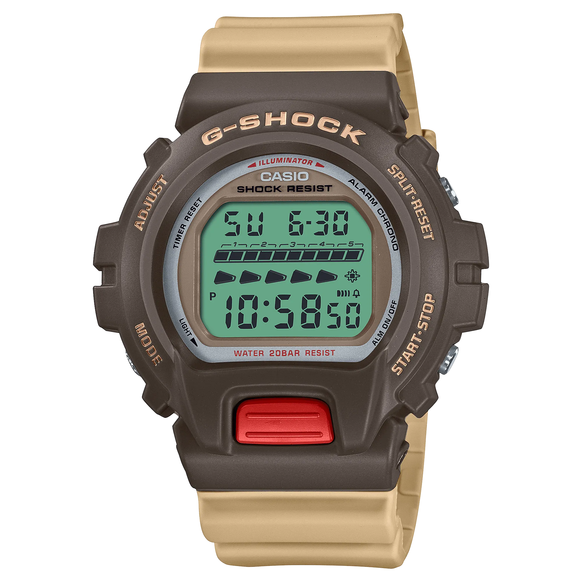 DW6600PC-5 Series Watch - Retro