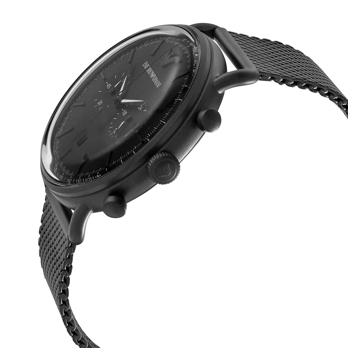 Emporio Armani Aviator Chronograph Quartz Black Dial Men's Watch AR11264