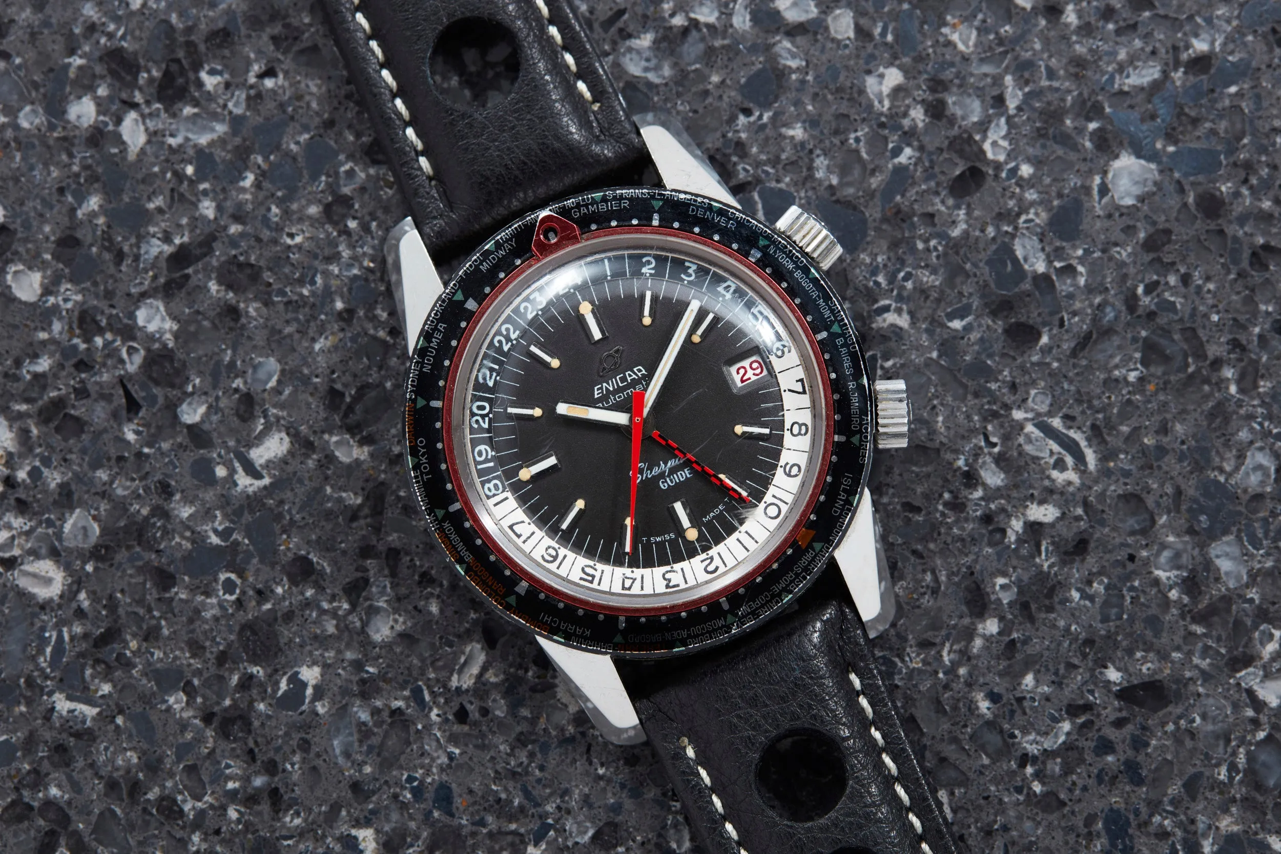 Enicar Sherpa Guide 600 GMT
