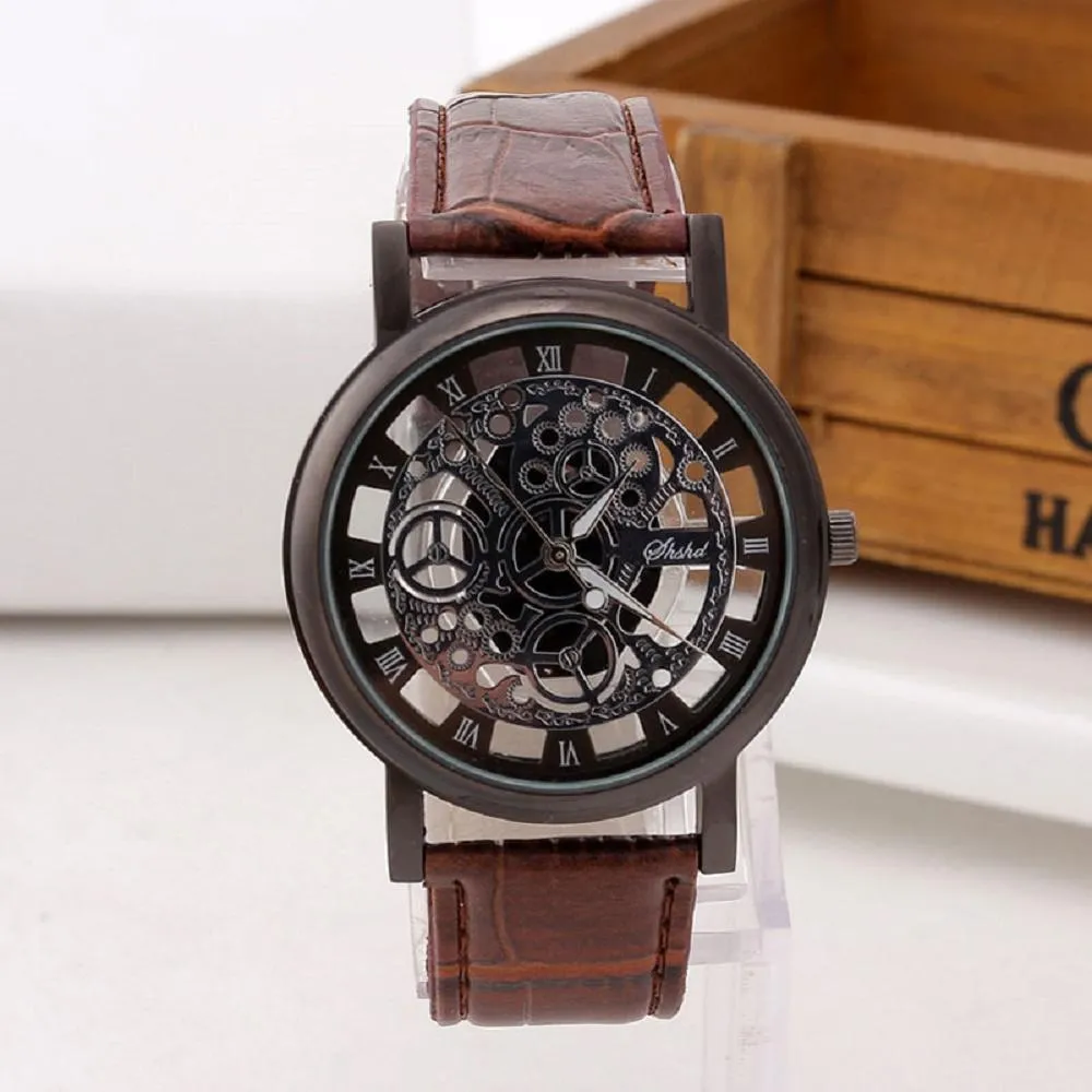Fashion Business Skeleton Watch For Men