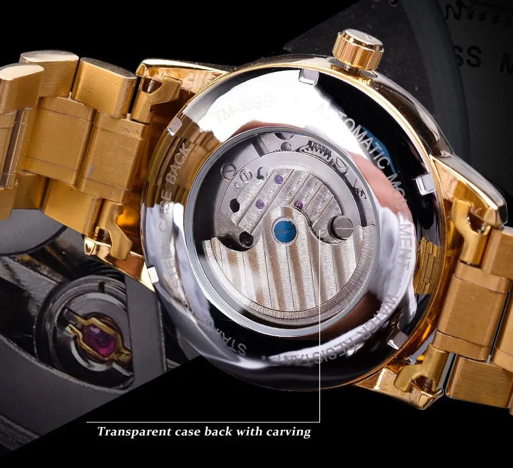 Forsining Leisure Tourbillon Automatic Mechanical Watch