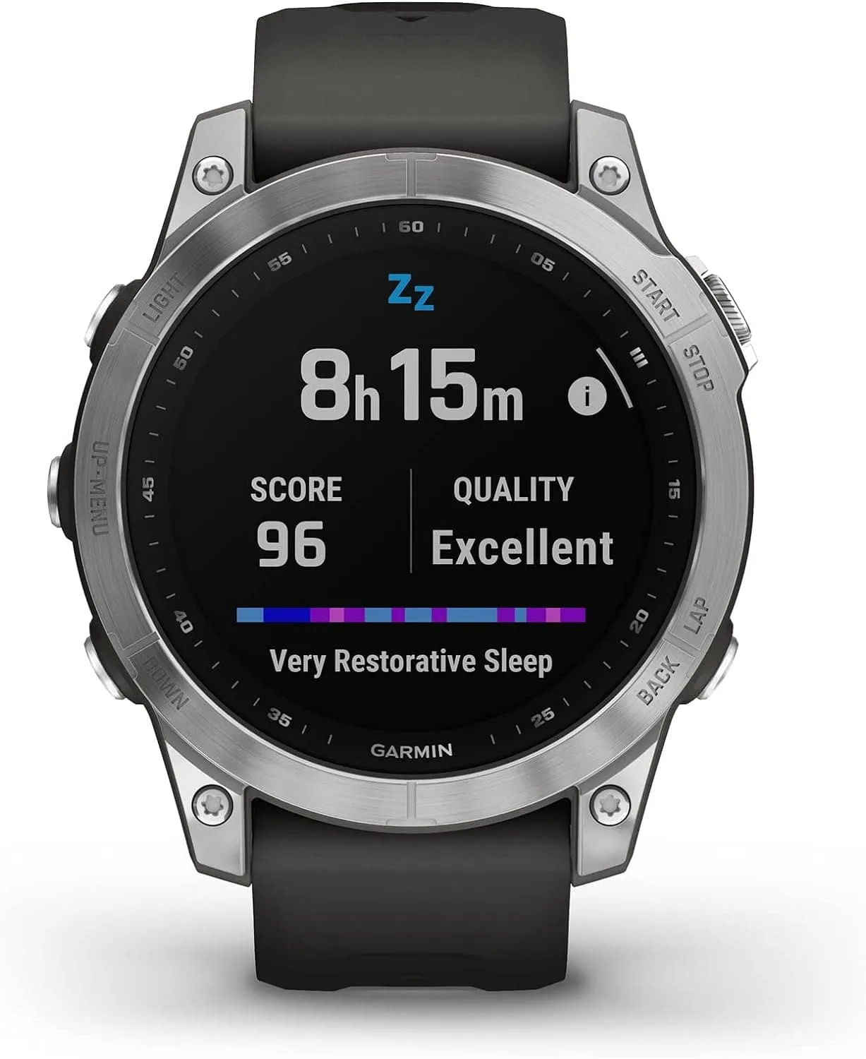 Garmin Fenix 7 Pro Sapphire Solar Edition Silver with Graphite Band