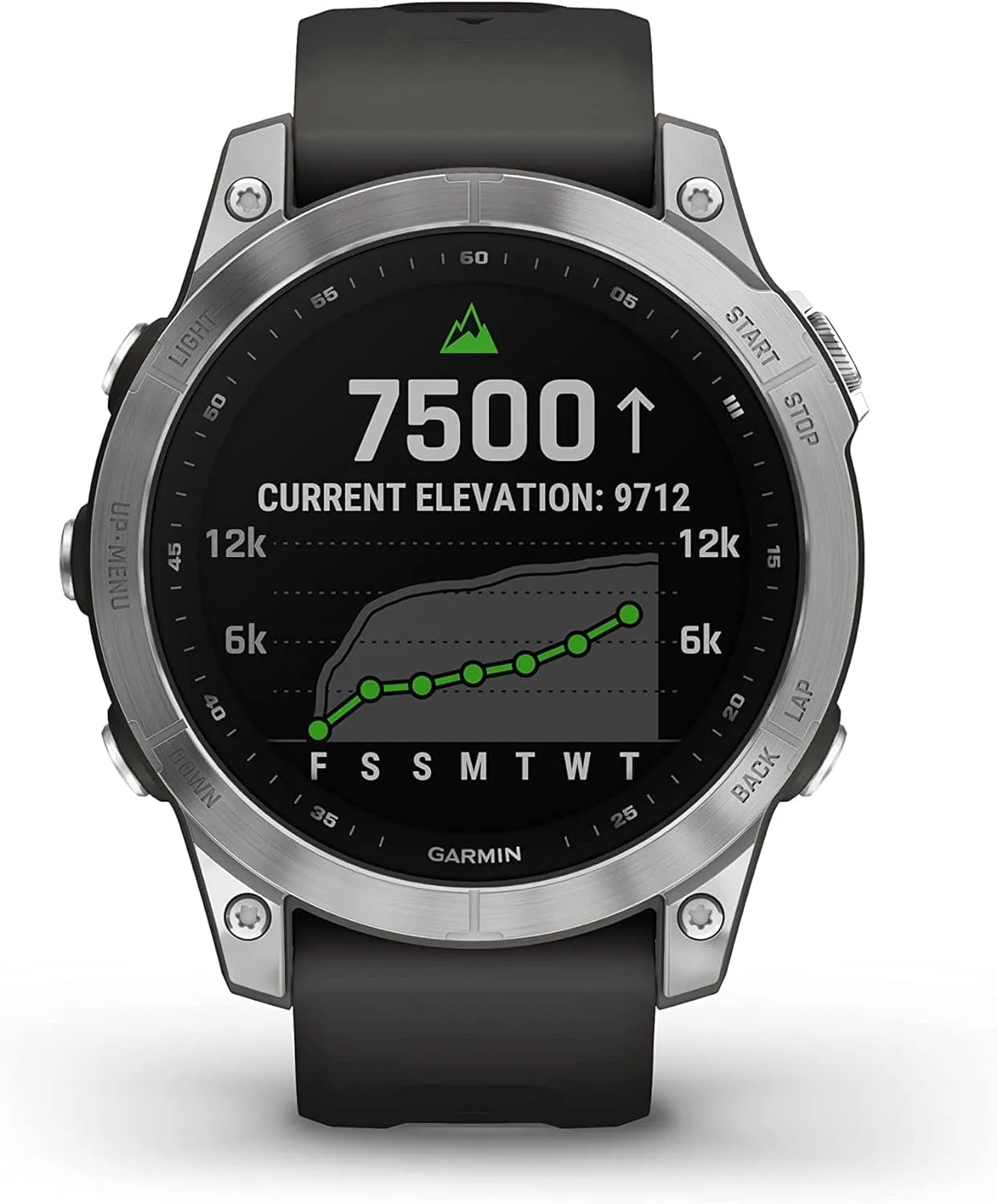 Garmin Fenix 7 Pro Sapphire Solar Edition Silver with Graphite Band