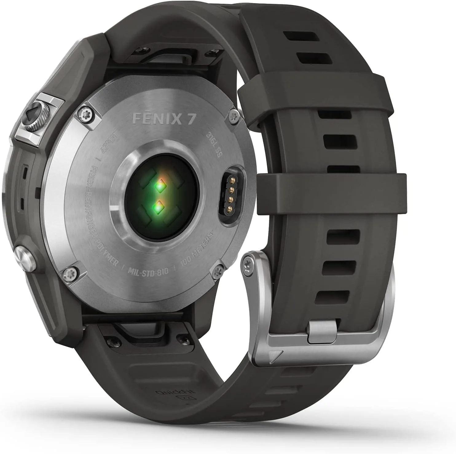 Garmin Fenix 7 Pro Sapphire Solar Edition Silver with Graphite Band