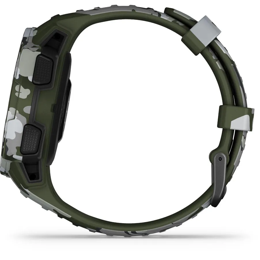Garmin Instinct Solar Camo Edition GPS Watch- Camo (Refurbished Grade-B)