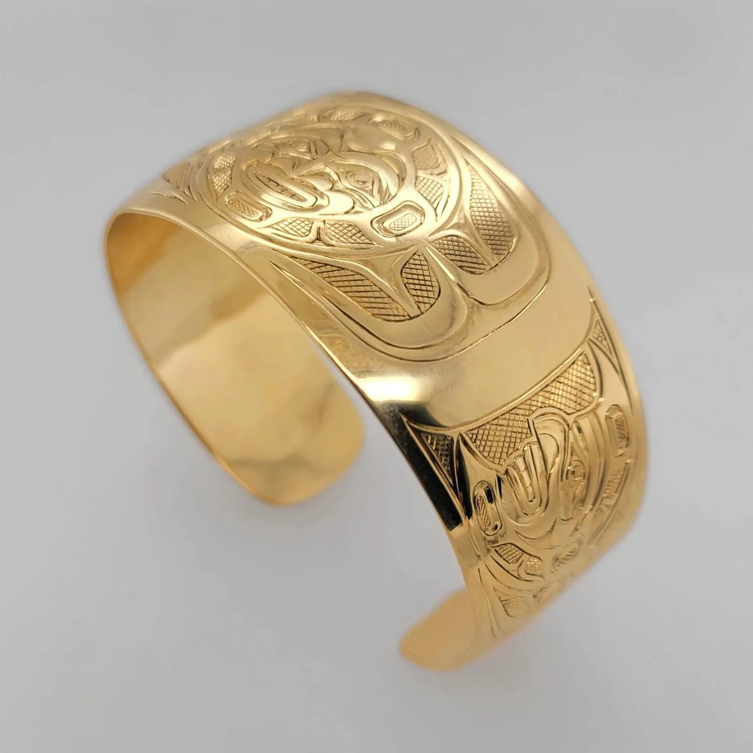 Gold Phases of the Moon Bracelet