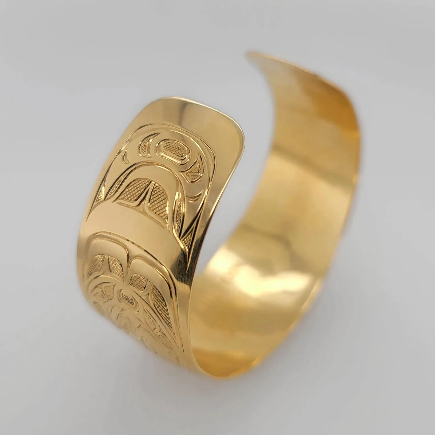Gold Phases of the Moon Bracelet