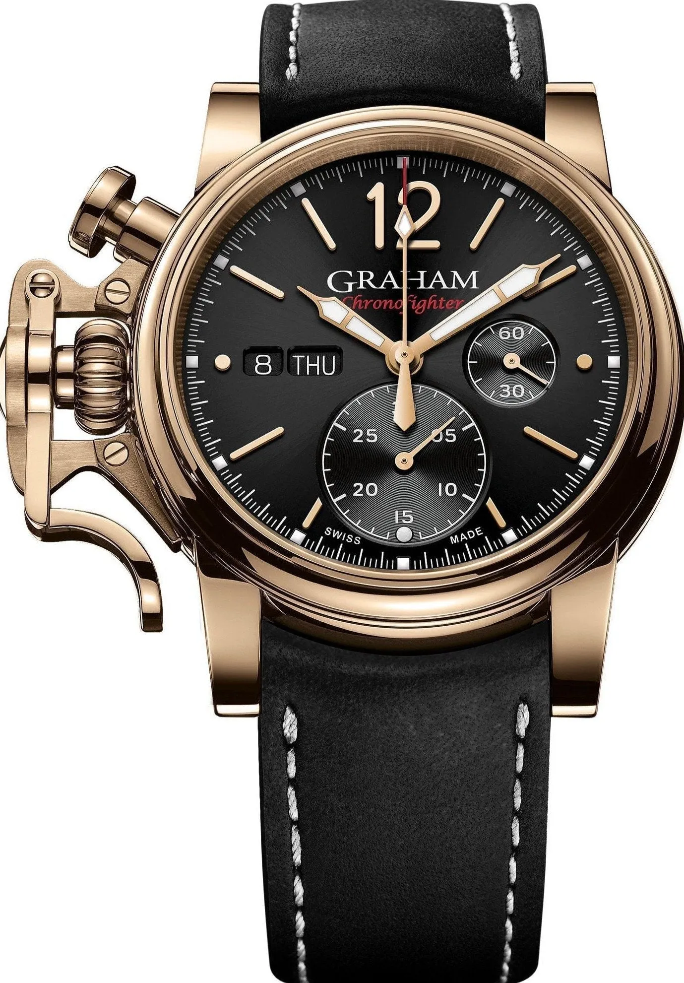 Graham Chronofighter Vintage Bronze Black