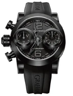 Graham Watch Swordfish Booster Grey PVD