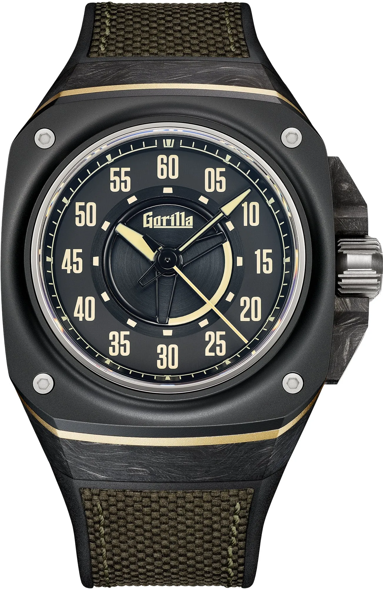 GRS Watch Fastback Phantom Black