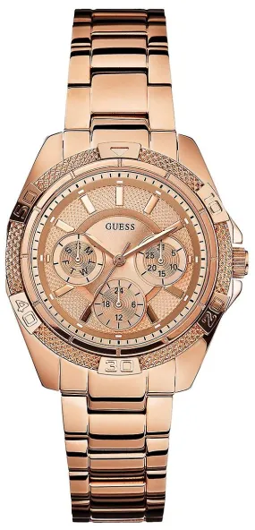 Guess Ladies Mini Phantom Rose Gold Women's Watch W0235L3