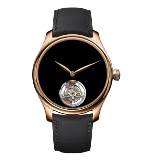 H. Moser & Cie. Endeavour Tourbillon Concept, 40mm with Leather Strap