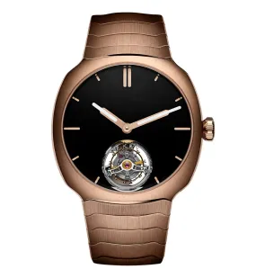 H. Moser & Cie. Streamliner Tourbillon, 40mm with Black Dial