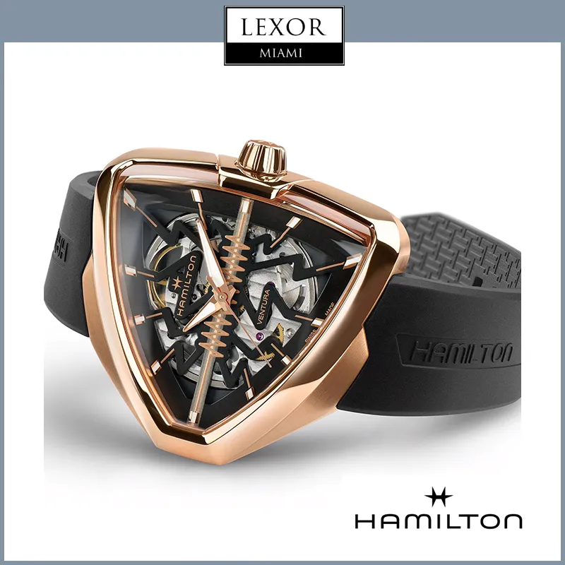 Hamilton Elvis80 Skeleton Auto Men Watch H24525331